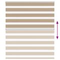 vidaXL Zebra roleta 135x150 cm šírka látky 130,9 cm polyester