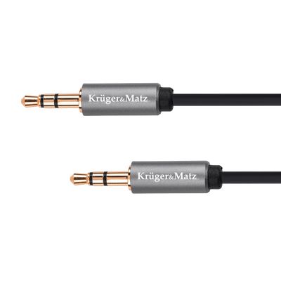 Kábel Jack 3,5mm konektor/Jack 3,5mm konektor 1,8m KRUGER & MATZ KM1227 Basic