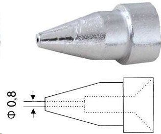 Hrot dutý N5-1 0,8/2,3 mm pre odsávačku ZD-915, ZD-917, ZD-985, ZD-987, ZD552, ZD-553T, 553R, ZD-8917B, ZD-8925
