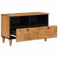 vidaXL TV jednotky Svetlohnedá 70 x 33 x 46 cm Kompozitné drevo