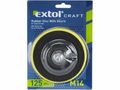 Nosič brúsnych výsekov - M14, suchý zips s redukciou úchytu do vŕtačky, 115 mm EXTOL-CRAFT