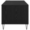 vidaXL Konferenčný stolík Čierny dub 90 x 49 x 45 cm Kompozitné drevo