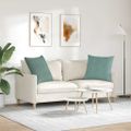 vidaXL Vankúše na pohovku 2 pcs Morská zelená 80 x 80 cm