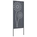vidaXL Záhradná clona na súkromie Rezací Antracit 50 x 140 cm