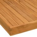 vidaXL Servírovací podnos 70x70 cm masívne tíkové drevo