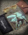 GUNNAR kancelárske/herné okuliare WITCHER CIRI METEORITE/SADDLE jantárové sklá BLF 65 GUNNAR focus Okuliare, kancelárske, herné, zlaté obrúčky, jantárové sklá, kolekcia The Witcher (Ciri)