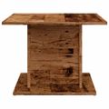 vidaXL Konferenčný stolík staré drevo 55,5x55,5x40 cm kompozitné drevo