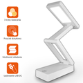 Collapsable LED desk Lamp 10W, 3000/4500/6000K, touch control, 1200mAh, white, LTC