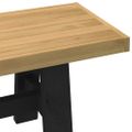 vidaXL jedálenská lavica NOAIN v tvare A nohy 180x40x45 cm