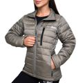 Dámska bunda Puffer Vetiver/Black - GymBeam, veľkosť XL, veľkosť oblečenia XL