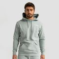 Mikina Limitless Hoodie Eucalypt - GymBeam, veľkosť L, veľkosť oblečenia L
