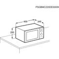 ELECTROLUX mikrovlnná rúra EMZ725MMK