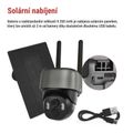 Kamera EMOS IP-1200G WASP /H4167/ GoSmart vonkajšia batériová kamera s WiFi a solárnym panelom