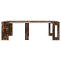 vidaXL Jedálenský stôl 240 x 85 x 75 cm Kompozitné drevo Dymový dub