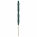 vidaXL Zadné čelo Tmavozelená 90 cm Zamat