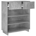 vidaXL Skrinka na topánky 73 x 38 x 87,5 cm Spracované drevo