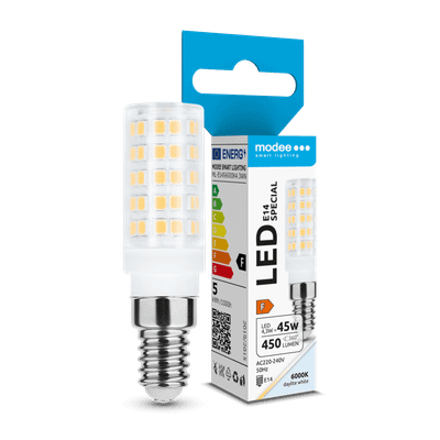 Modee Lighting LED Special Ceramic keramická žiarovka E14 4,3W studená biela (ML-E14S6000K3.3WN)
