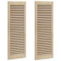 vidaXL Skříňové dvere s dverami 2 ks Prírodná 110 x 2,1 x 39,5 cm
