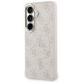 Puzdro Guess 4G Embossed Ring MagSafe pre Samsung Galaxy S26 ružové