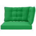 vidaXL Vankúš na vonkajšiu pohovku Polyester Zelená 68,5 x 68,5 cm