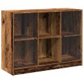 vidaXL Komoda staré drevo 102x37x75,5 cm kompozitné drevo