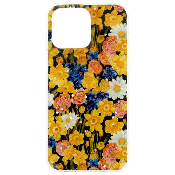 Puzdro Glow Glam pre Samsung Galaxy A57 5G oranžové