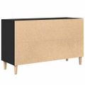 vidaXL Komoda, čierny dub 100x36x60 cm, imitácia dreva