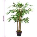 vidaXL Umelá rastlina v kvetináči, bambus Twiggy 90 cm