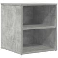 vidaXL Rohová skrinka betónovo-sivá 160x40x45 cm kompozitné drevo
