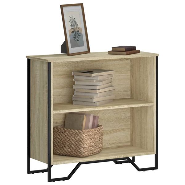 vidaXL Knižnica dub sonoma 80x31x74,5 cm kompozitné drevo