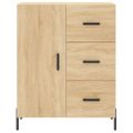 vidaXL Vysoká skrinka dub sonoma 69,5x34x180 cm spracované drevo