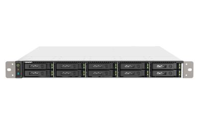 QNAP TS-h1090FU-7232P-32G (AMD EPYC, 32GB ECC RAM, 10x 2,5'' U.2/U.3/SATA, 2x 2,5GbE, 2x 25Gb SFP28)