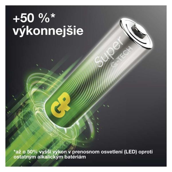 Alkalická batéria GP Super AA+AAA, 4032 ks