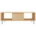 vidaXL Konferenčný stolík dub sonoma 104x60x35 cm kompozitné drevo