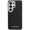 Puzdro Karl Lagerfeld perforované KL MagSafe pre Samsung Galaxy S26 Ultra čierne