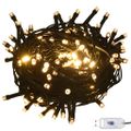 vidaXL 60-dielna sada vianočných gúľ+špic a 150 LED, zlato bronzová