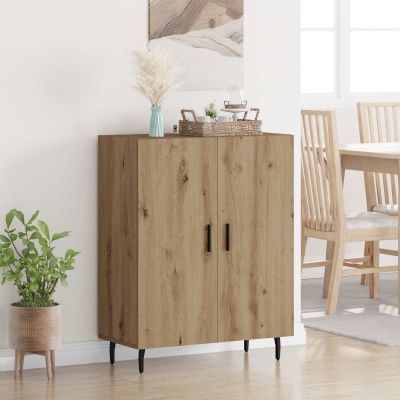 vidaXL Servírovacia skriňa Remeselný dub 69,5 x 34 x 90 cm