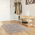 vidaXL Behúň MARSA Sivá 100 x 200 cm Polyester a PVC