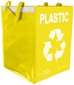 Tašky na triedený odpad SORT EASY 3 BASIC EN, 30x30x40 cm, 3 x 36 l, 3 ks SIXTOL
