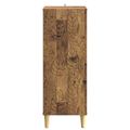 vidaXL Servírovacia skriňa Staré drevo 33 x 34,5 x 90 cm
