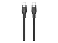USB kabel - USB-C (M) do USB-C (M) - USB 2.0 - 1 m - technologie Extended Power Range (EPR), napájení USB (240 W) - černá