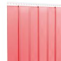 vidaXL Záves do dverí červený 300 mm x 2,6 mm 10 m PVC