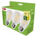 LED žiarovka Filament A60 A CLASS/ E27 / 5 W (75 W) / 1 060 lm / teplá biela