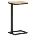 vidaXL Príručné stolíky 2 ks 31,5x24,5x64,5 cm surové mangové drevo