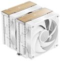 DEEPCOOL chladič AK620 G2 WH/ 2x120mm fan / 6x heatpipes / pro Intel i AMD / bílý chladic procesoru, duální vež, 6× tepelná trubice ⌀6 mm, 2× 120 mm ventilátor, 28,87 dB(A), Intel LGA1851/1700/1200, AMD AM