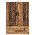 vidaXL Servírovacia skriňa so zásuvkou Staré drevo 66 x 34,5 x 92 cm