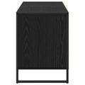 vidaXL TV skrinka 140 x 36 x 49.5 cm Čierny dub Kompozitné drevo