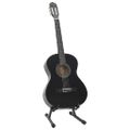vidaXL 12-dielna klasická gitarová sada pre začiatočníkov čierna 4/4 39"