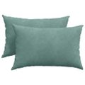 vidaXL Vankúše na pohovku 2 pcs Morská zelená 60 x 40 cm