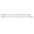 vidaXL Ručná zaťahovacia markíza s LED hnedá 600x300 cm